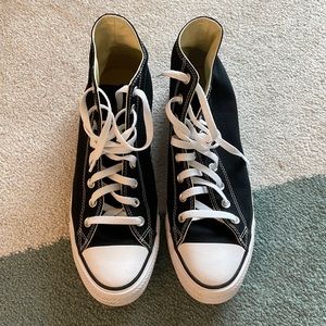 Men’s High Top Black Converse!